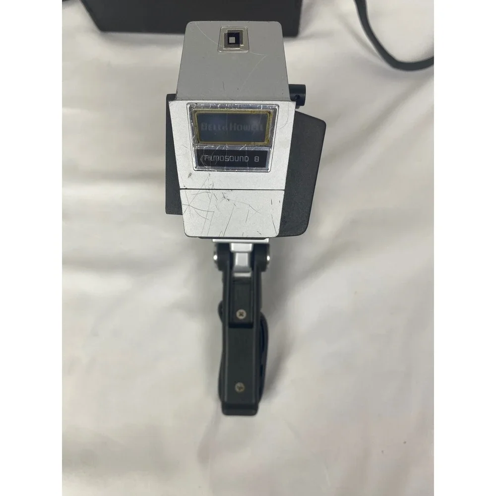 VTG‎ Bell Howell Filmosound 8 Model 442 Super 8 Camera w/ Case Movie Lite READ